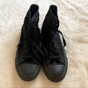 All black Converse